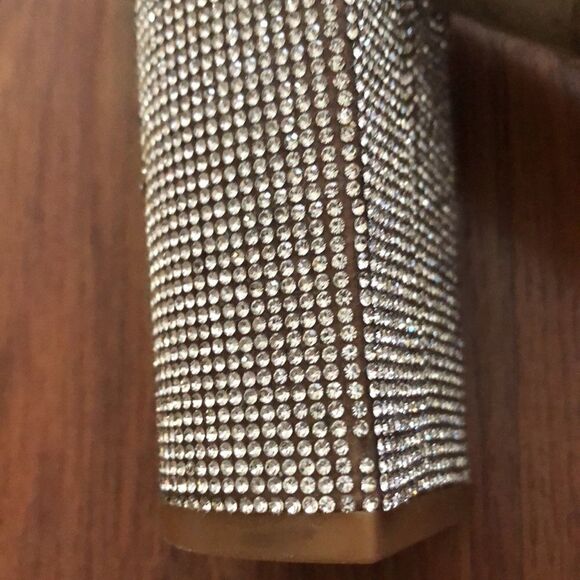 Jeffrey Campbell Rhinestone strap he chunky heel. Size 8.5 - Picture 10 of 13